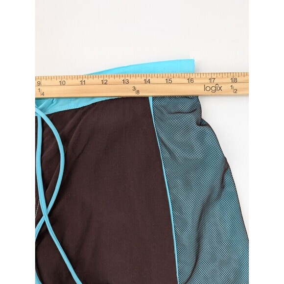 Womens Board Shorts 16W Brown Swim Bottom Built in Brief 3" Inseam Cruise Resort - Picture 11 of 13